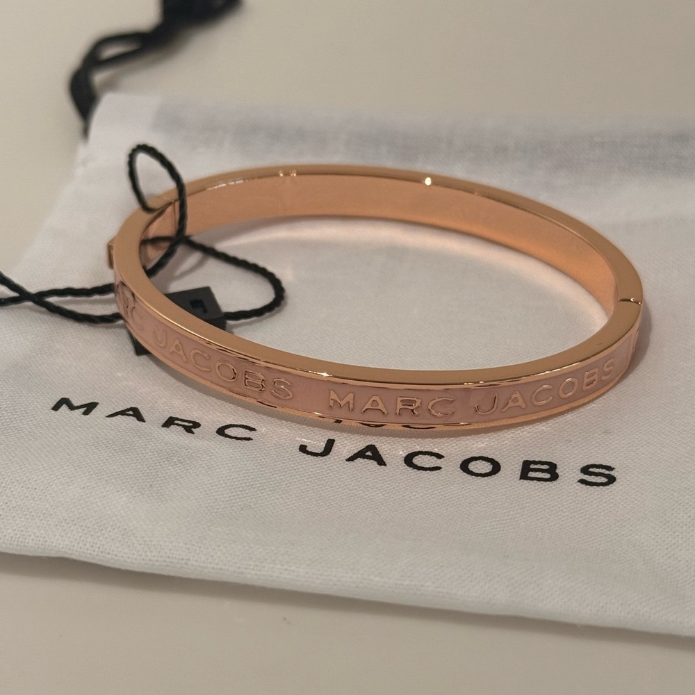 NWT Marc Jacobs rose gold / rose bangle - XS / S - Picture 1 of 5